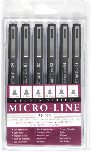 Studio Series Micro-line Pens – Amy's Cottage of Williamstown