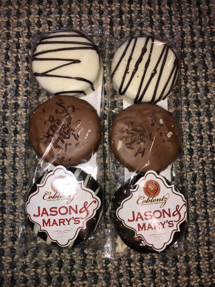 3 pack Chocolate Covered Chocolate with Creme Filled Cookies