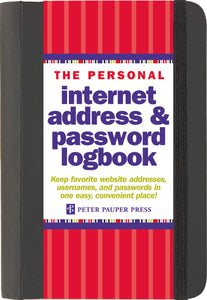 Internet Address & Password Book