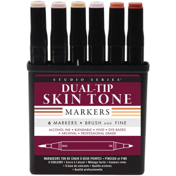 Studio Series Dual-Tip Skin Tone Markers