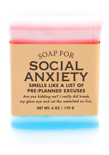 Whiskey River Soap Social Anxiety
