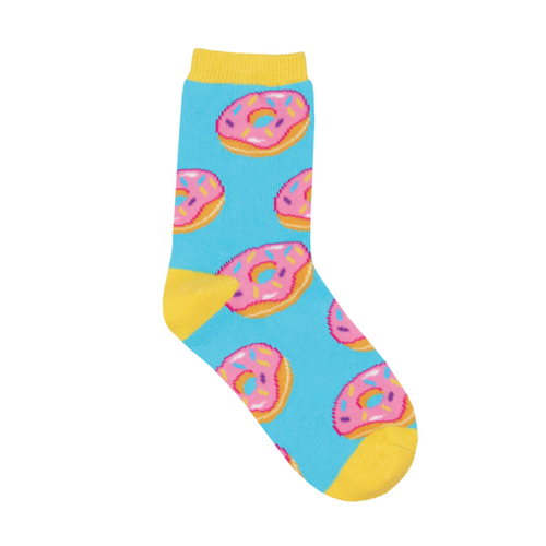 Mmm...Donuts Crew Socks - Kids