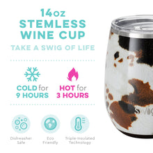 Load image into Gallery viewer, Hayride Stemless Wine Cup (14oz)