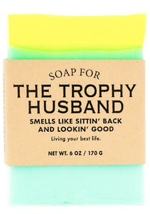 Whiskey River Soap The Trophy Husband