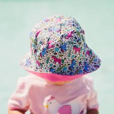 Sun/Rain Kids Hat With 50+ UV Protection