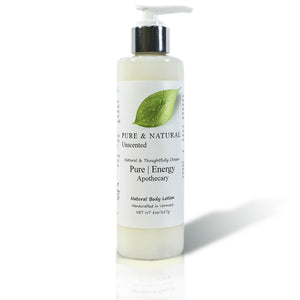 Natural Hand and Body Lotion 8 Oz (Pure & Natural, Unscented)