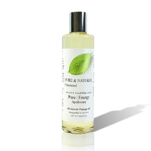 Massage Oil (Pure & Natural, Unscented)