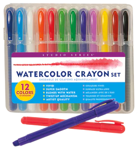 Studio Series Water Color Crayon Set