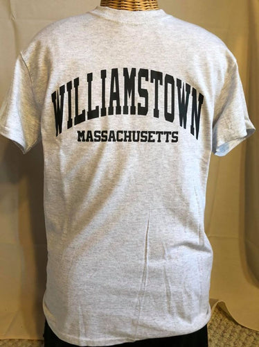 grey short sleeve Williamstown shirt
