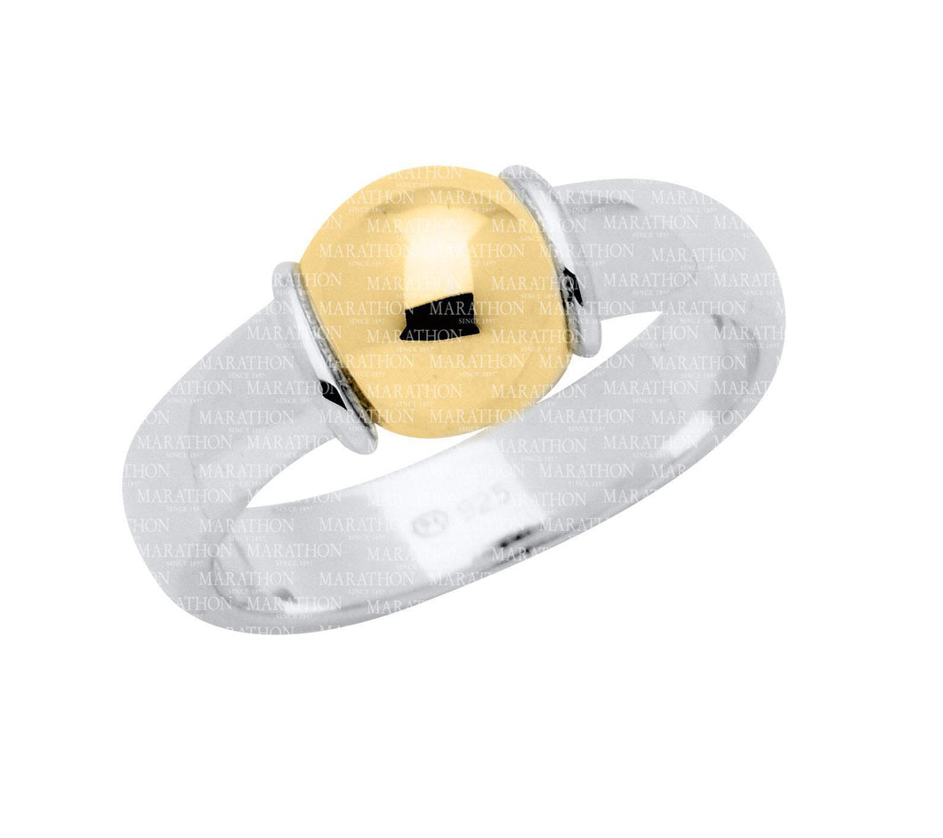 Cape Cod Ring Sterling Silver with 14k ball